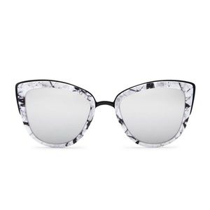 Quay Australia My Girl Mirror Cat Eye Sunglasses